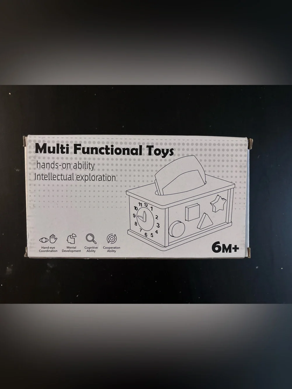 Amazon Multi Functional Toys Activity Box - White